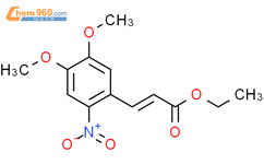 ethyl 3 4 5 dimethoxy 2 nitrophenyl prop 2 enoate 91958 71 3 深圳爱拓化学有限