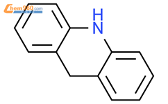 9,10-二氫-10-氮蒽结构式图片|92-81-9结构式图片