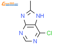 6-氯-8-甲基嘌呤