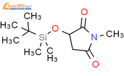 3 Tert Butyl Dimethyl Silyl Oxy 1 Methylpyrrolidine 2 5 Dione 922528