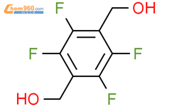 2,3,5,6-四氟-1,4-对苯二甲醇结构式图片|92339-07-6结构式图片
