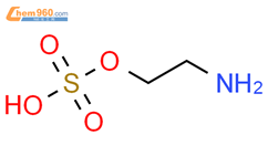 2-氨基乙醇硫酸氢酯结构式图片|926-39-6结构式图片