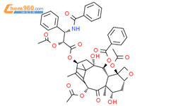 乙酰紫杉酚, 2'-(SH)结构式图片|92950-40-8结构式图片
