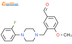 3 4 2 Fluorophenyl 1 Piperazinyl Methyl 4 Methoxy Benzaldehyde