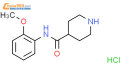 N 2 Methoxyphenyl Piperidine 4 Carboxamide Hydrochloride 937688 17 0