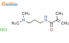 N 3 Dimethylamino Propyl 2 Methylprop 2 Enamide Hydrochloride 93858