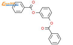 1,3-联苯甲酰氧基苯结构式图片|94-01-9结构式图片