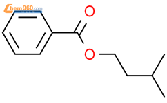 苯甲酸异戊酯结构式图片|94-46-2结构式图片
