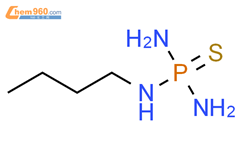 正丁基硫代磷酸三胺结构式图片|94317-64-3结构式图片
