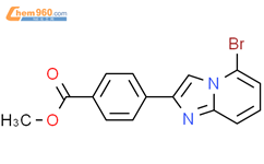 4 5 Bromo Imidazo 1 2 A Pyridin 2 Yl Benzoic Acid Methyl Ester 947533