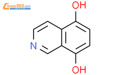 5,8-Isoquinolinediol结构式图片|95035-34-0结构式图片
