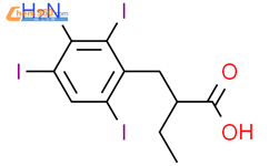 碘番酸结构式图片|96-83-3结构式图片