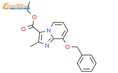 2-甲基-8-(苄氧基)咪唑并[1,2-a]吡啶-3-甲酸乙酯结构式图片|96428-50-1结构式图片