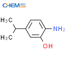 CAS No 139729 85 4 Phenol 2 Amino 5 1 Methylethyl 9CI Chem960