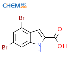 Cas No Dibromo H Indole Carboxylic Acid Chem