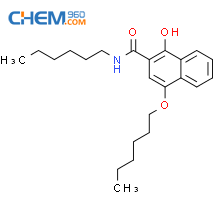 Cas No Naphthalenecarboxamide N Hexyl Hexyloxy