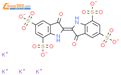 靛青四磺酸四钾盐水合物结构式图片|28699-96-9结构式图片