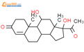 羟基黄体酮结构式图片|603-98-5结构式图片
