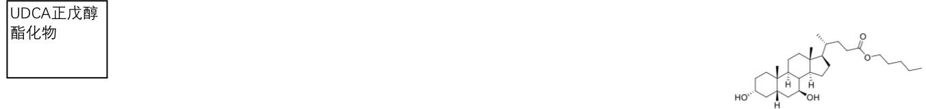 UDCA正戊醇酯化物结构式图片|结构式图片