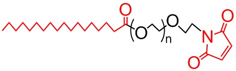 硬脂酸-聚乙二醇-马来酰亚结构式图片|结构式图片