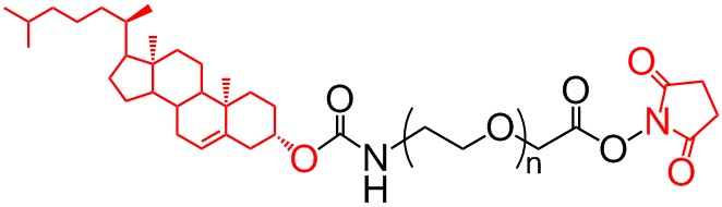 胆固醇-聚乙二醇-琥珀酰亚胺酯结构式图片|结构式图片