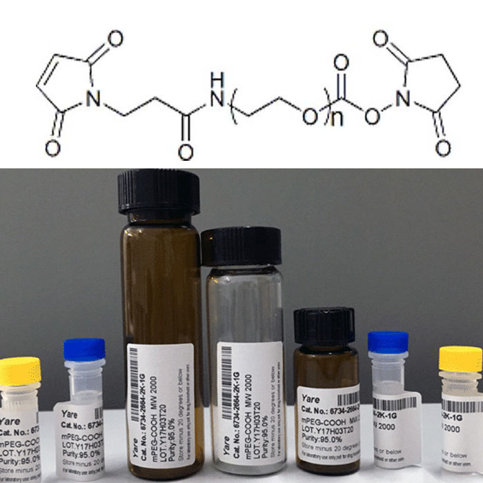 MAL-PEG-NHS 马来酰亚胺活性酯结构式图片|结构式图片