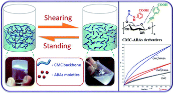 Graphical abstract: Cellulose-based spreadable new thixo gels: synthesis and their characterization