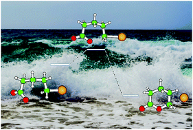 Graphical abstract: Evidence for lactone formation during infrared multiple photon dissociation spectroscopy of bromoalkanoate doped salt clusters