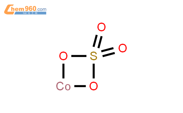 硫酸钴结构式
