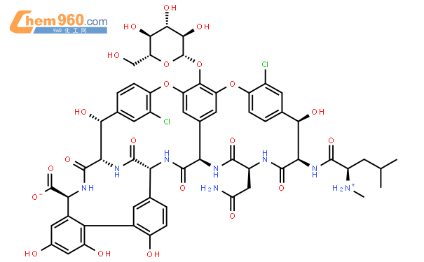 万古霉素杂质结构式,万古霉素杂质化学式 960化工网