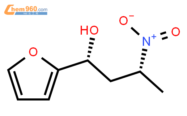 (r ,r )-α-(2-硝基丙基)-2-呋喃甲醇結構式