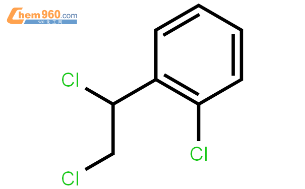 1-(2-氯苯基)-1,2-二氯乙烷结构式