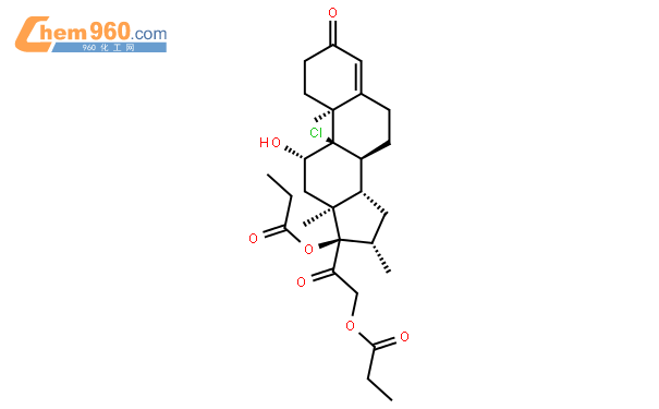 丙酸倍氯米松杂质l结构式