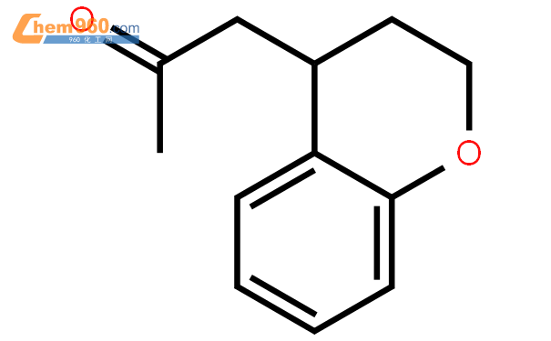 1-(苯并二氢吡喃-4-基)-2-丙酮结构式