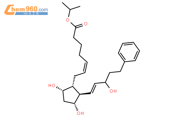 比马前列素异丙酯结构式