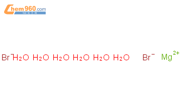 溴化镁(六水)结构式