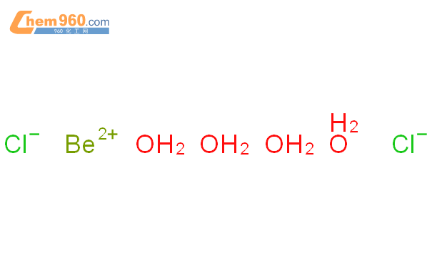 氯化铍结构式