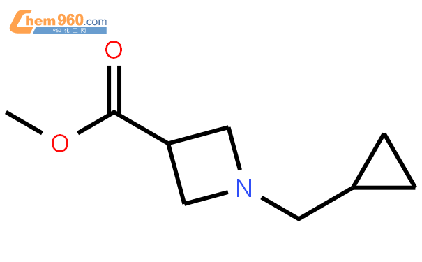 1-(環丙基甲基)氮雜丁烷-3-羧酸甲酯結構式
