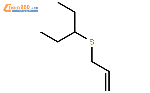 Pentane, 3-(2-propenylthio)-结构式