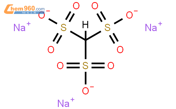 甲烷三磺酸三钠结构式,甲烷三磺酸三钠化学式 960化工网