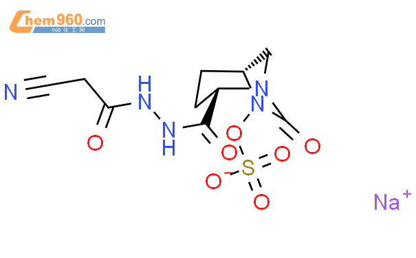 1] 辛烷-2-羧酸-2-[2-(2-氰基乙酰基)酰肼]鈉鹽結構式圖片|1436862-65