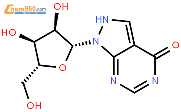 别嘌呤醇核糖苷结构式