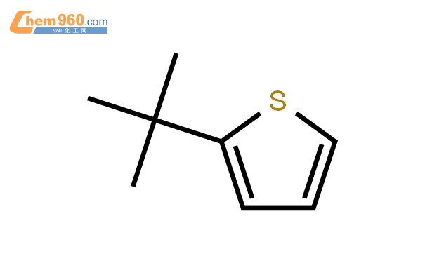 2-叔丁基噻吩結構式