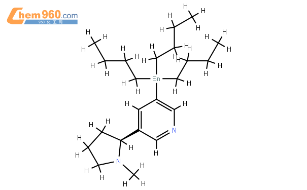 3-N-甲基吡咯基-5-三丁基錫吡啶結構式圖片|188399-51-1結構式圖片