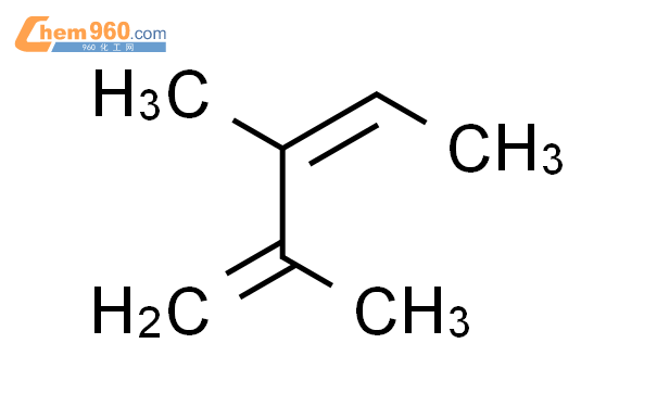 (3Z)-2,3-二甲基-1,3-戊二烯结构式