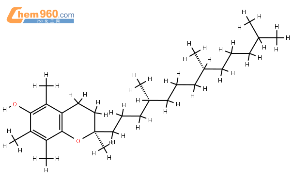 维生素e结构式,维生素e化学式 – 960化工网