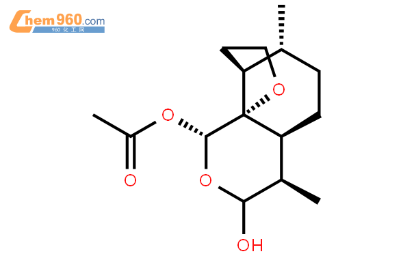 双氢青蒿素tetrafurano醋酸结构式