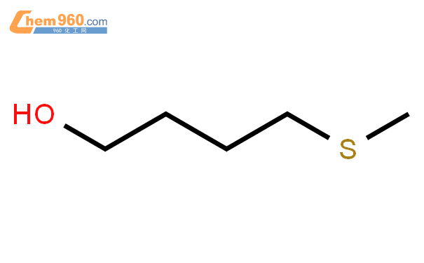 4-(甲硫基)丁醇結構式