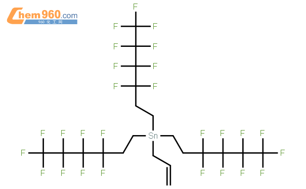 烯丙基三(3,3,4,4,5,5,6,6,6-九氟己基)锡烷结构式图片|215186-99-5结构式图片