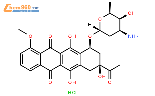 盐酸柔红霉素图片